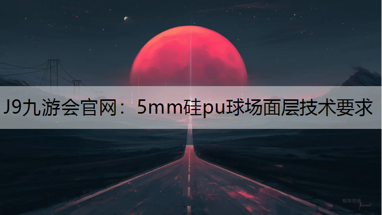 5mm硅pu球场面层技术要求